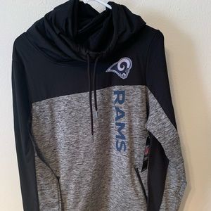 Rams Football Women’s pullover long sleeve.